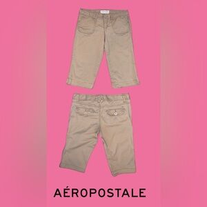 Aeropostale Bermuda Khaki Shorts